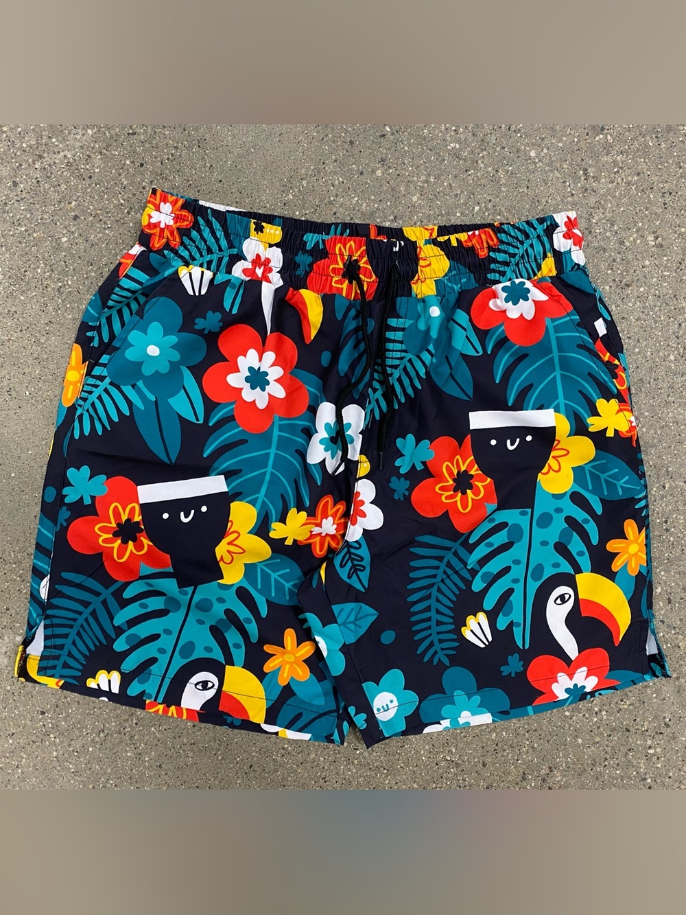 Limited Edition RARE Guinness X Fatti Burke Bathing Suit Swim Trunks size Medium